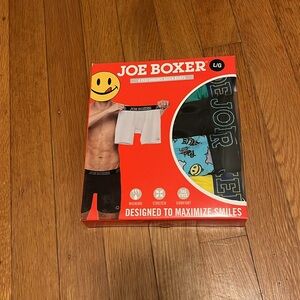 New Joe Boxer Performance Boxer Briefs size Large